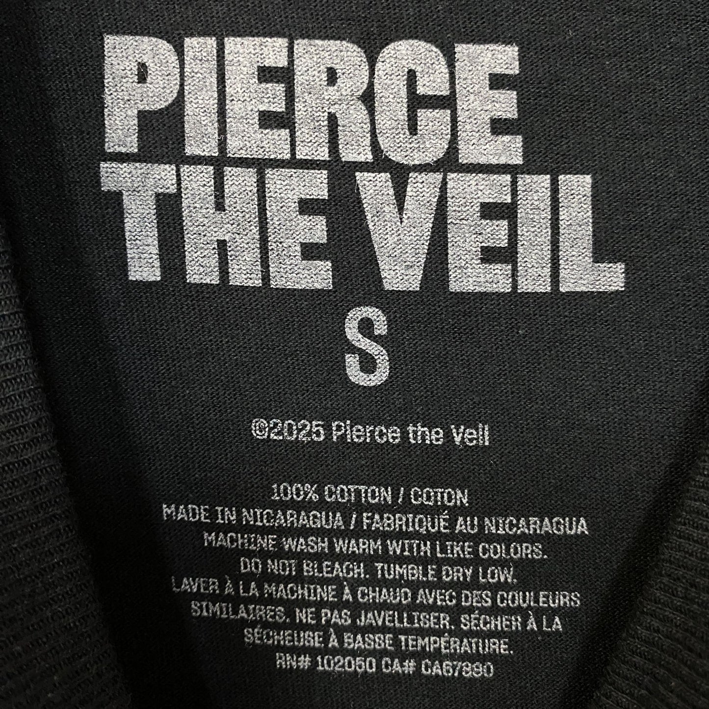 Pierce the Veil Selfish Machines Graphic T-Shirt Small