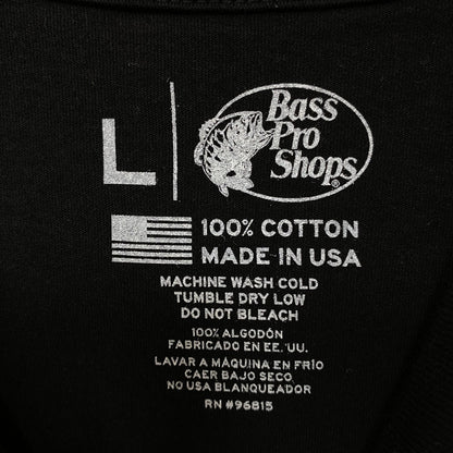 Bass Pro Shops USA Land Of The Free Graphic T-Shirt Large
