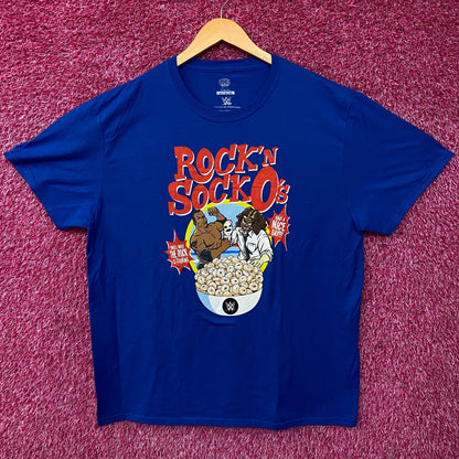 WWE Rock 'N' Sock O's Funko Graphic T-Shirt XL
