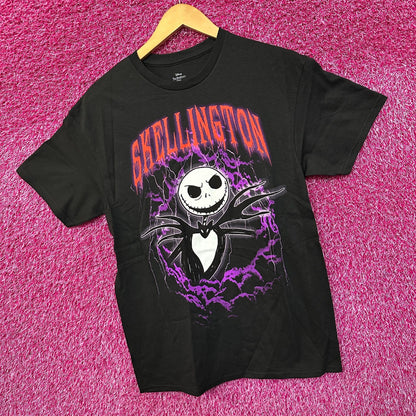 Jack Skellington Nightmare Before Christmas Disney Tee L