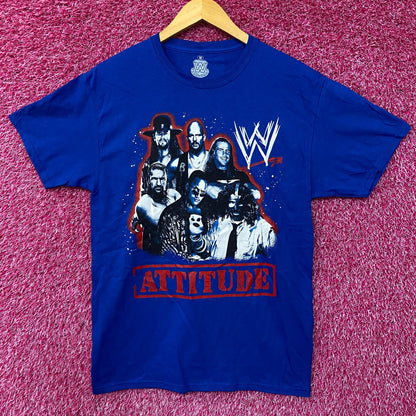 WWE Attitude Era Graphic Design T-shirt Medium