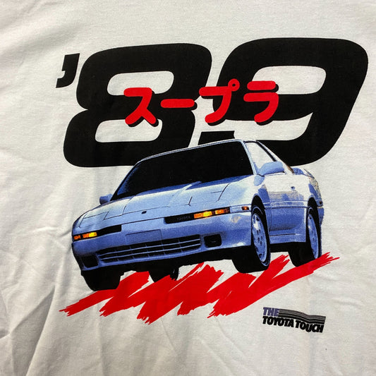 Toyota Supra Turbo 89 Double Sided T-Shirt XL