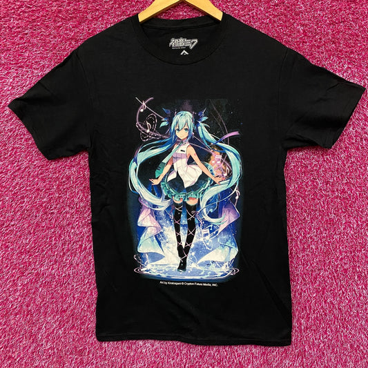 Hatsune Miku Power Up With Music T-Shirt size Small