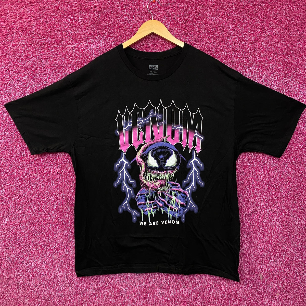 Marvel Venom Anti-Hero Symbiote We Are Venom Razor Teeth T-Shirt 2XL