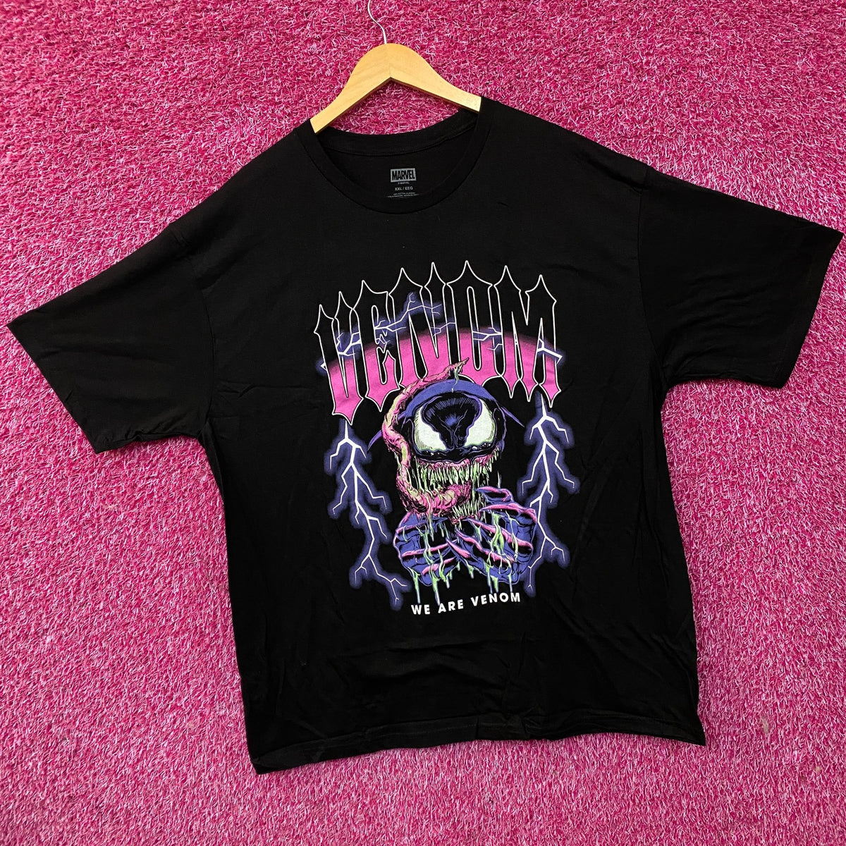 Marvel Venom Anti-Hero Symbiote We Are Venom Razor Teeth T-Shirt 2XL