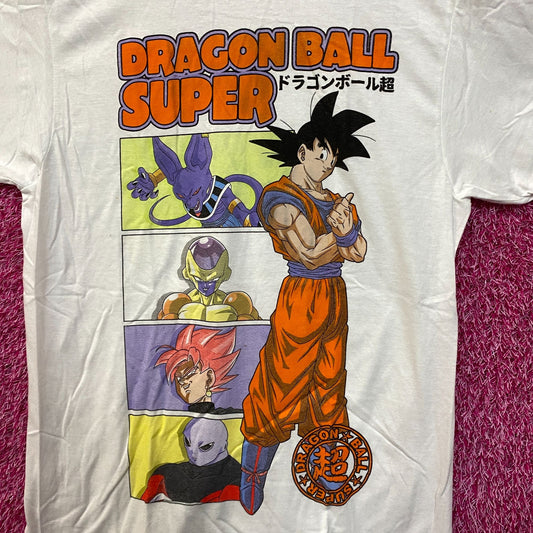 Dragon Ball Super Goku & the Big Bads Anime Tshirt Medium