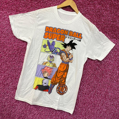 Dragon Ball Super Goku & the Big Bads Anime Tshirt Medium