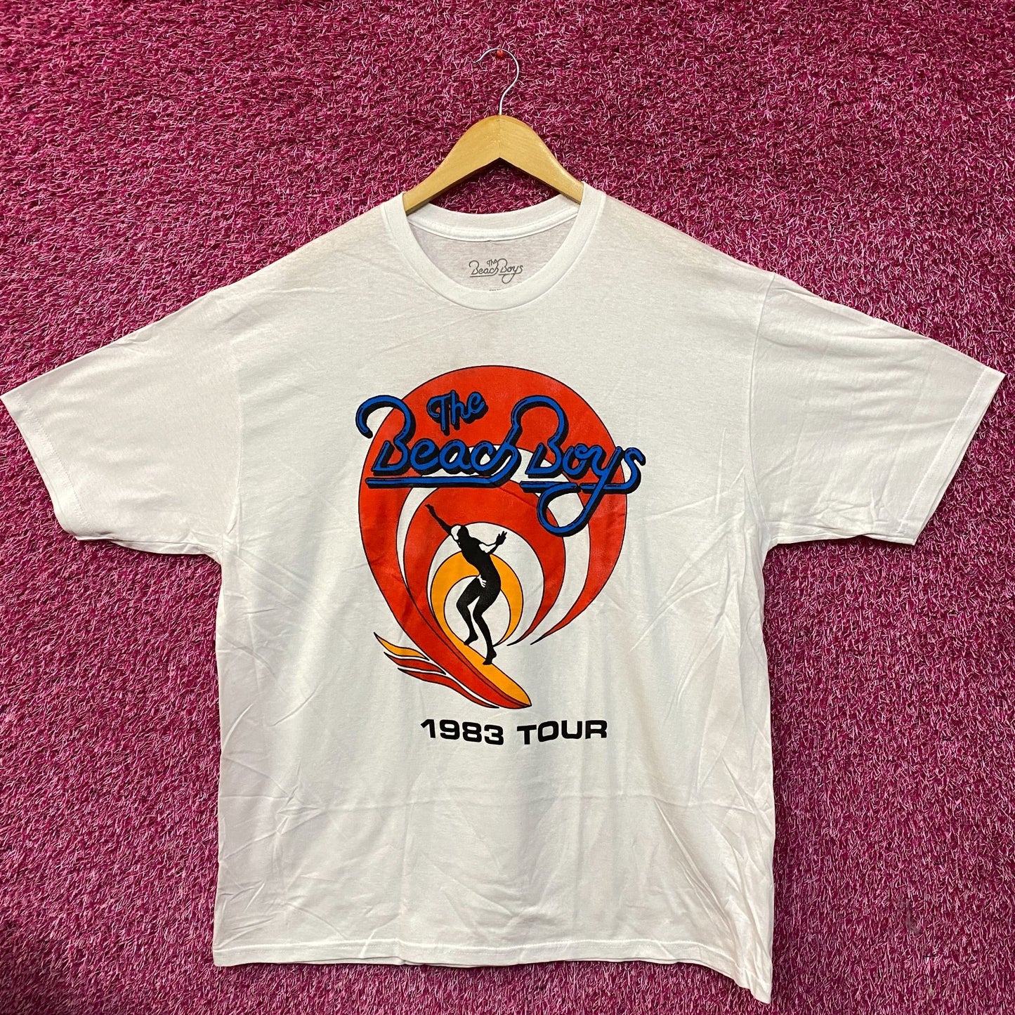 The Beach Boys 1983 Tour Rock Band T-Shirt 2XL
