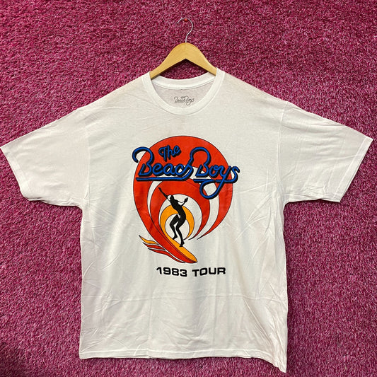The Beach Boys 1983 Tour Rock Band T-Shirt 2XL