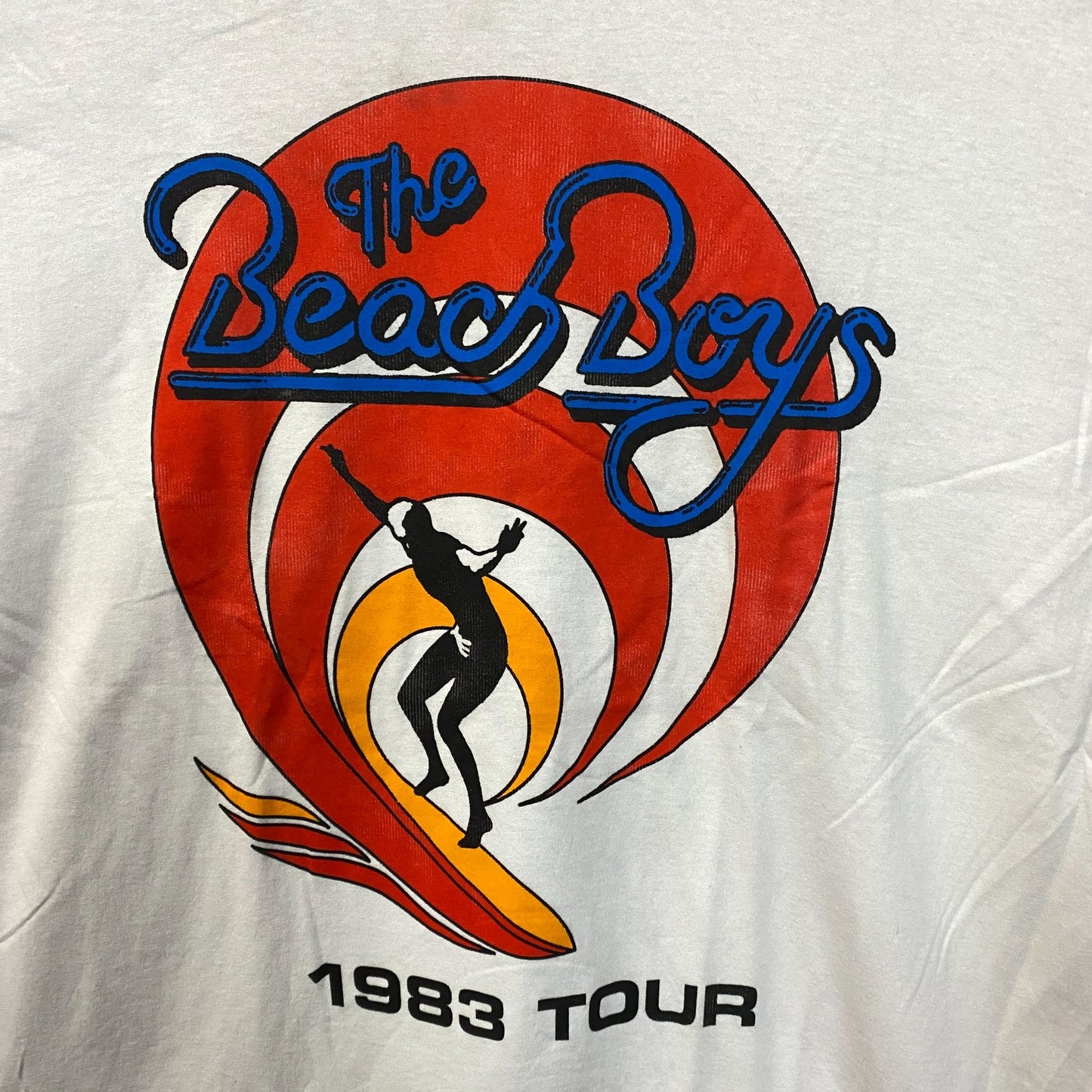 The Beach Boys 1983 Tour Rock Band T-Shirt 2XL