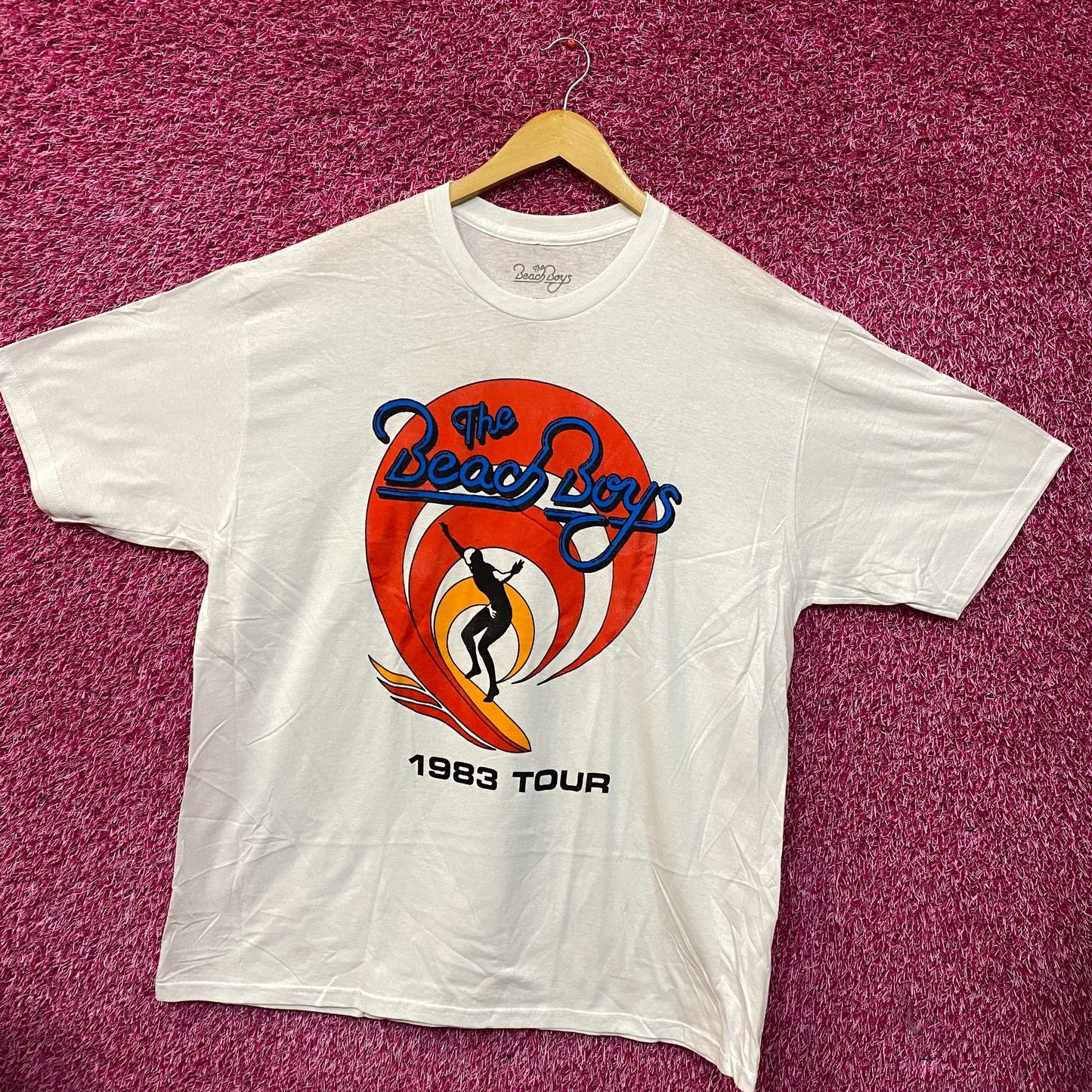 The Beach Boys 1983 Tour Rock Band T-Shirt 2XL