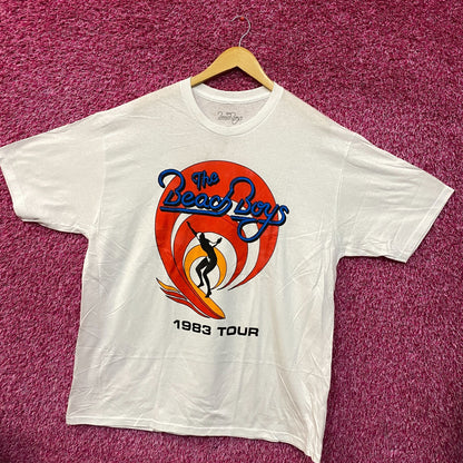 The Beach Boys 1983 Tour Rock Band T-Shirt 2XL