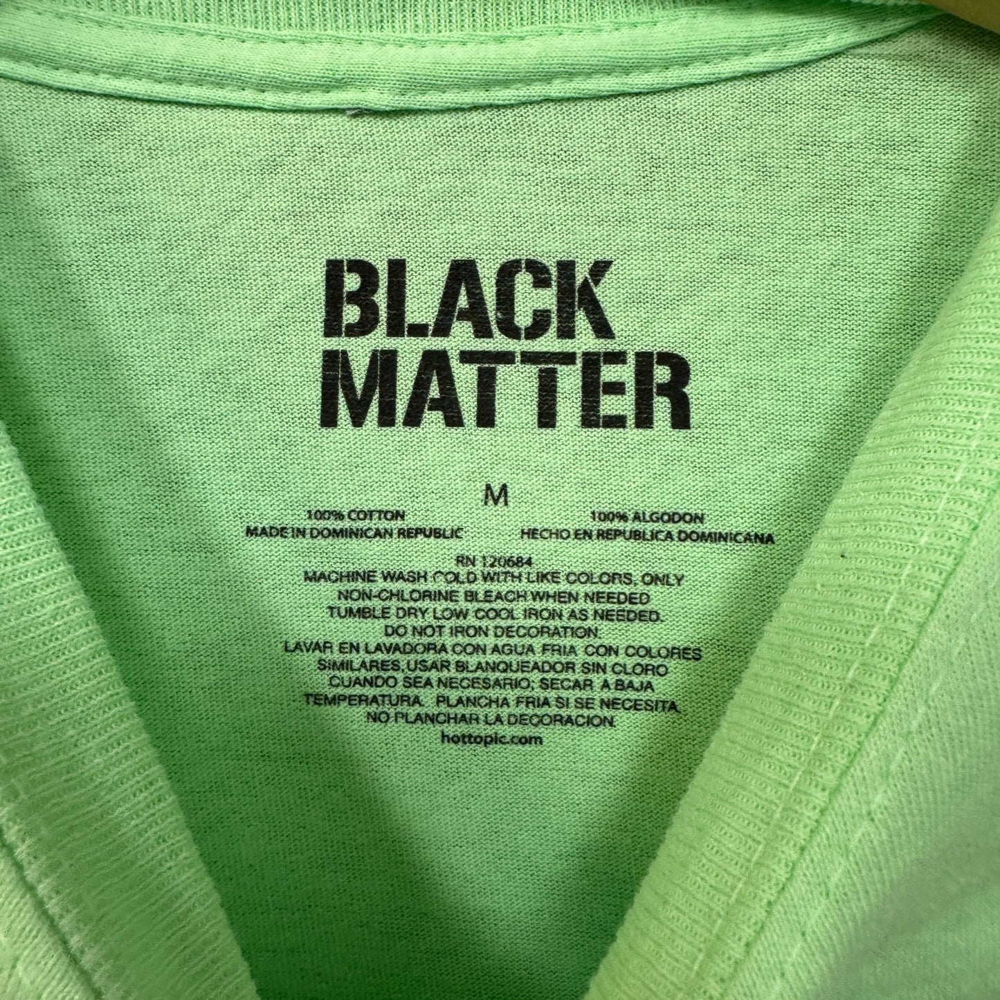 Kitty Kawaii Gamer Streamer Girl Black Matter Tee M