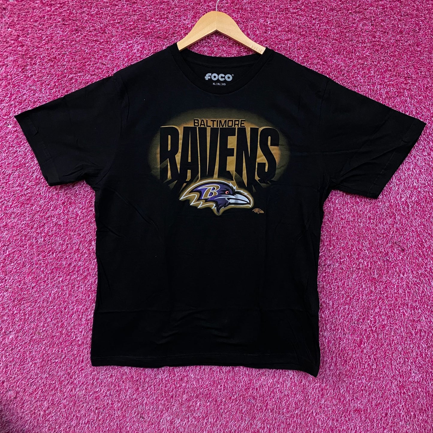 FOCO NFL Baltimore Ravens Team Logo Graphic T-Shirt XL