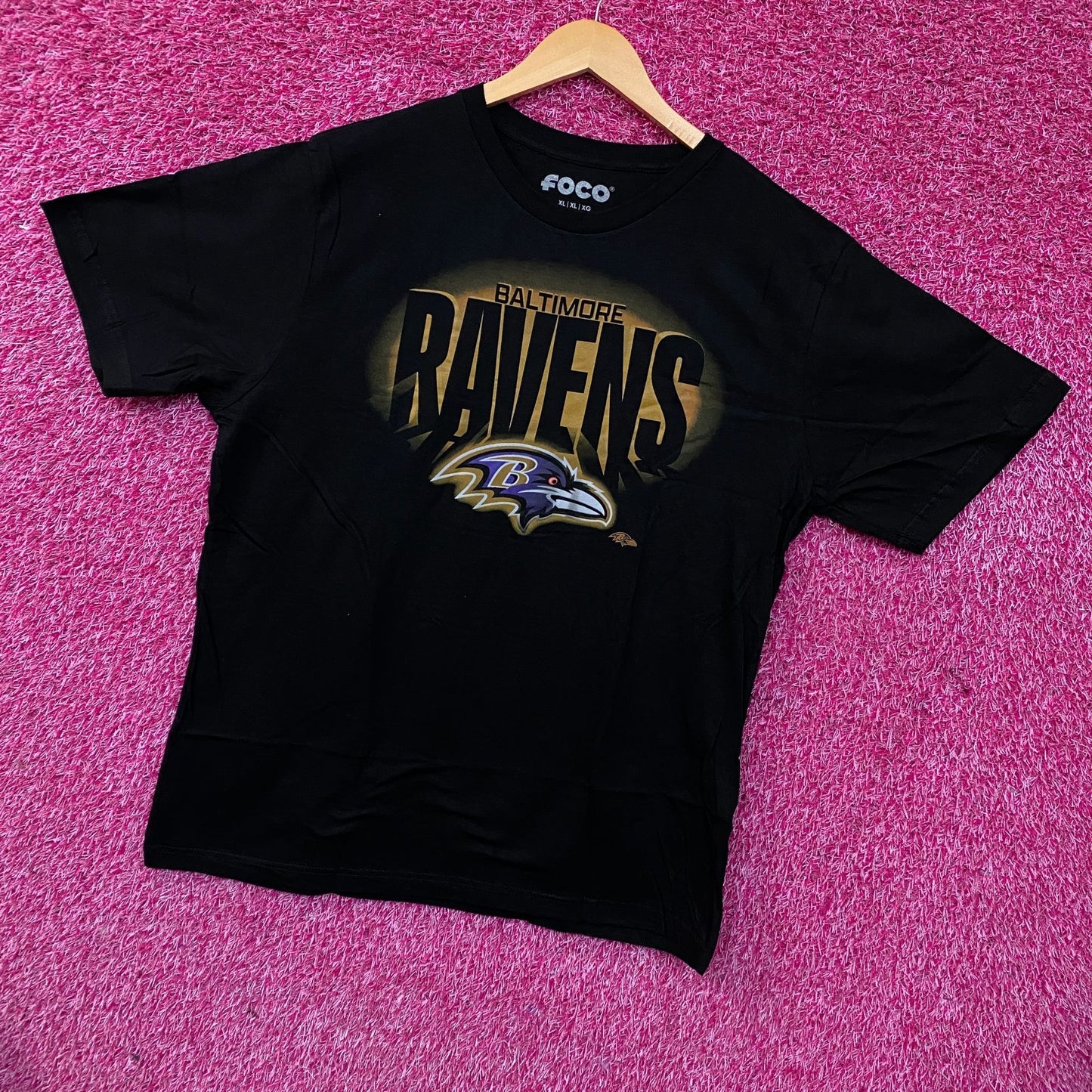 FOCO NFL Baltimore Ravens Team Logo Graphic T-Shirt XL