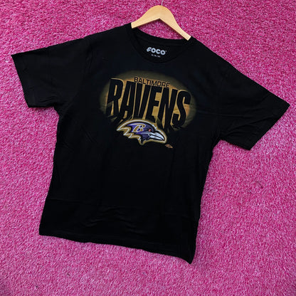 FOCO NFL Baltimore Ravens Team Logo Graphic T-Shirt XL