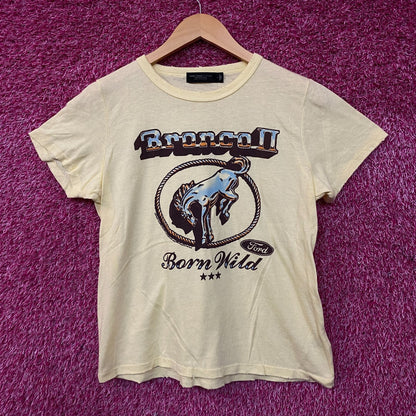Junk Food Clothing Women's Bronco 2 Born Wild Graphic T-Shirt Large