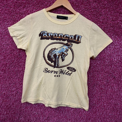 Junk Food Clothing Women's Bronco 2 Born Wild Graphic T-Shirt Large