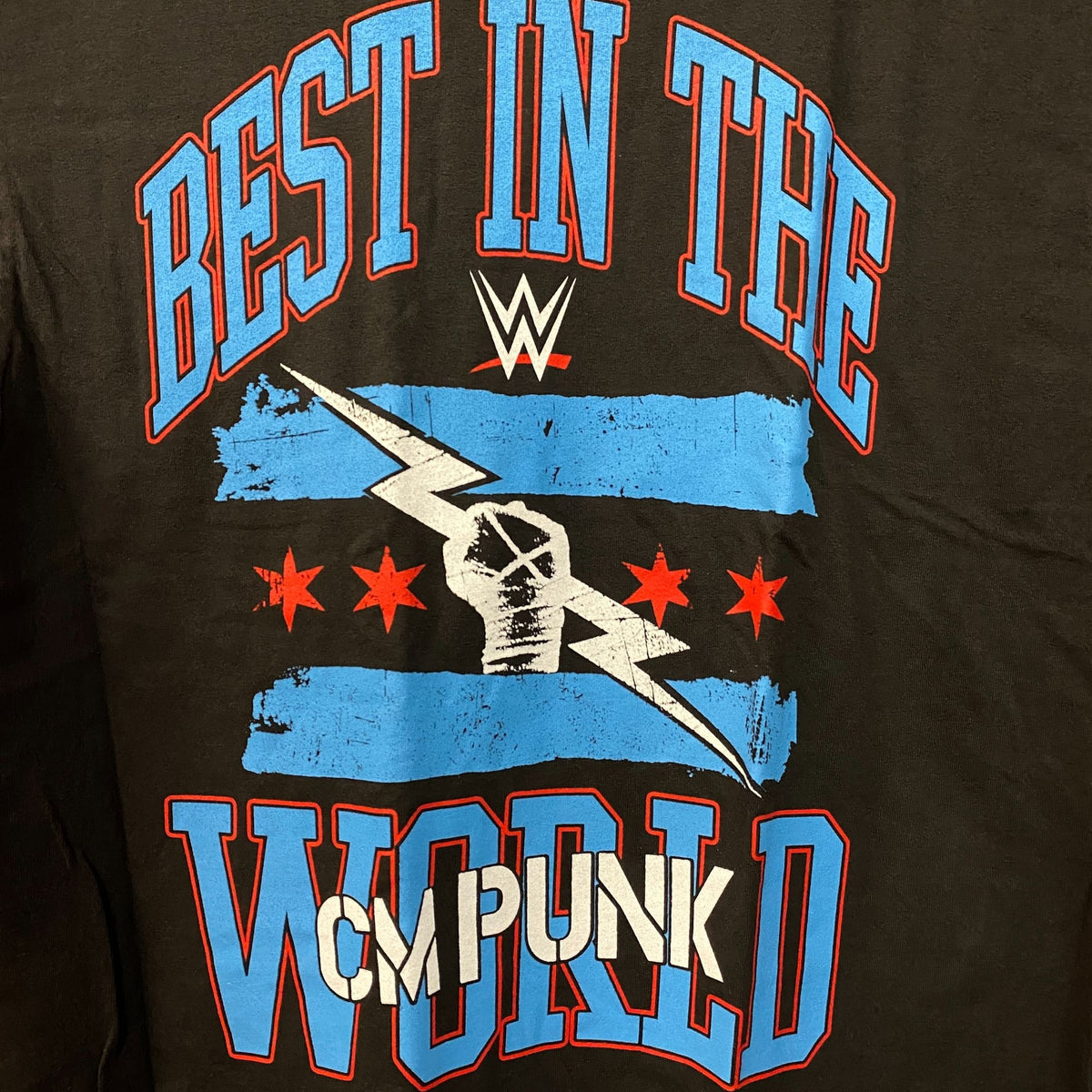 WWE CM Punk "Best in the World" Graphic T-Shirt Large