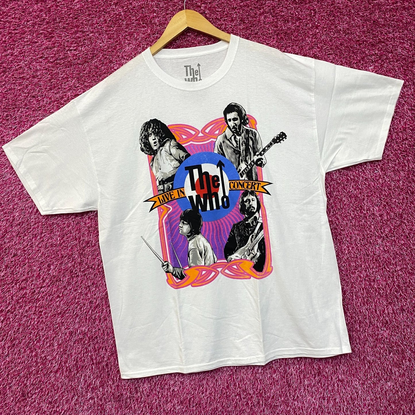 The Who In Concert Target Logo T-Shirt 1X