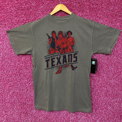 Heathered Gray Houston Texans Rebels Star Wars T-Shirt