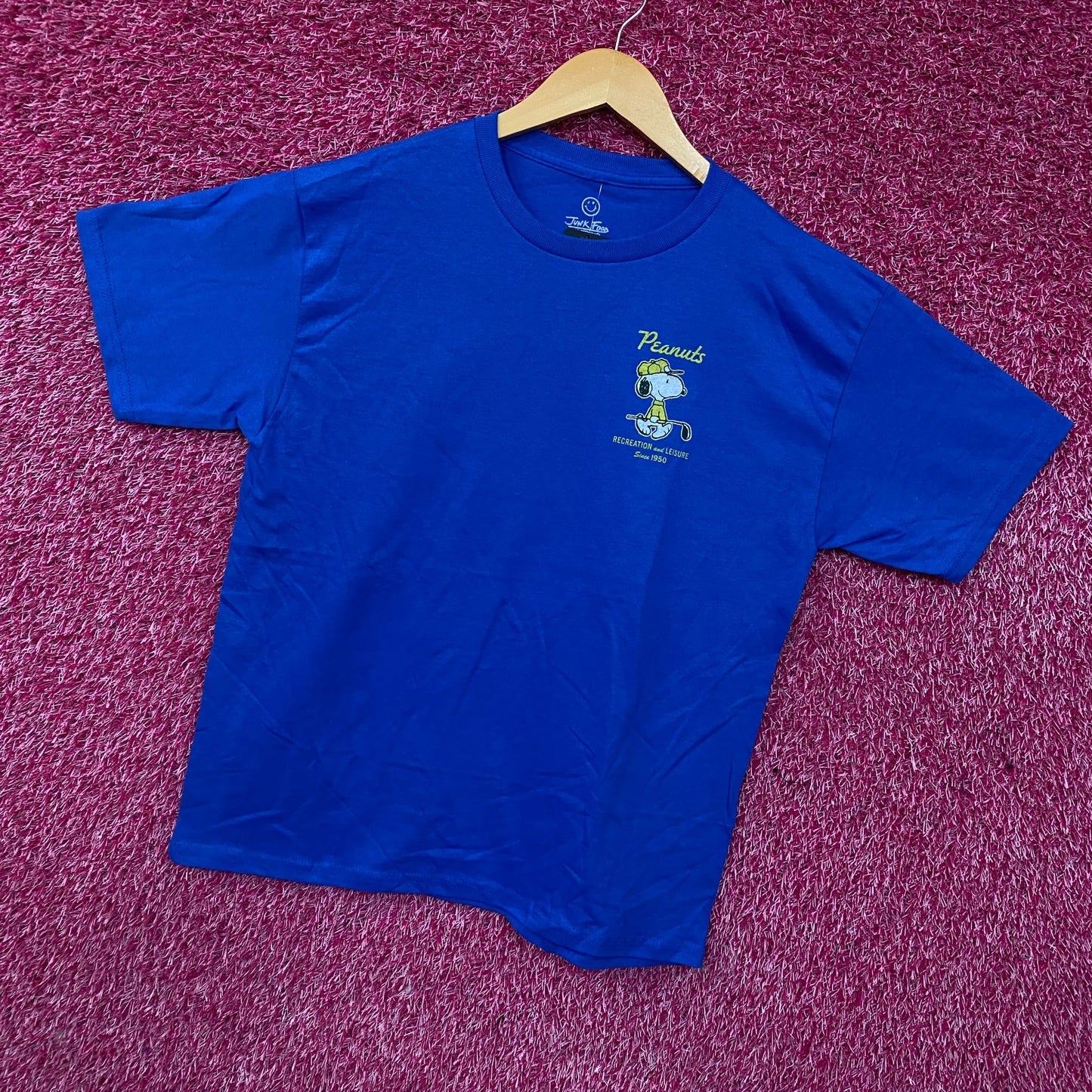 Peanuts "Recreation and Leisure" Snoopy & Woodstock Graphic T-Shirt XL