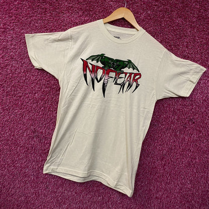 No Fear Vintage Style Gargoyle Graphic Tee Medium