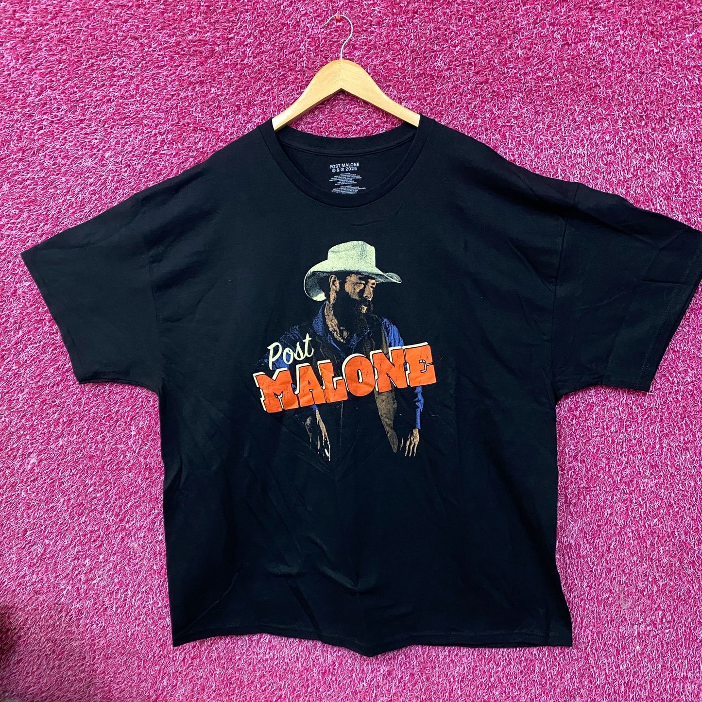 Post Malone Cowboy F-1 Trillion Album Country T-Shirt 3XL