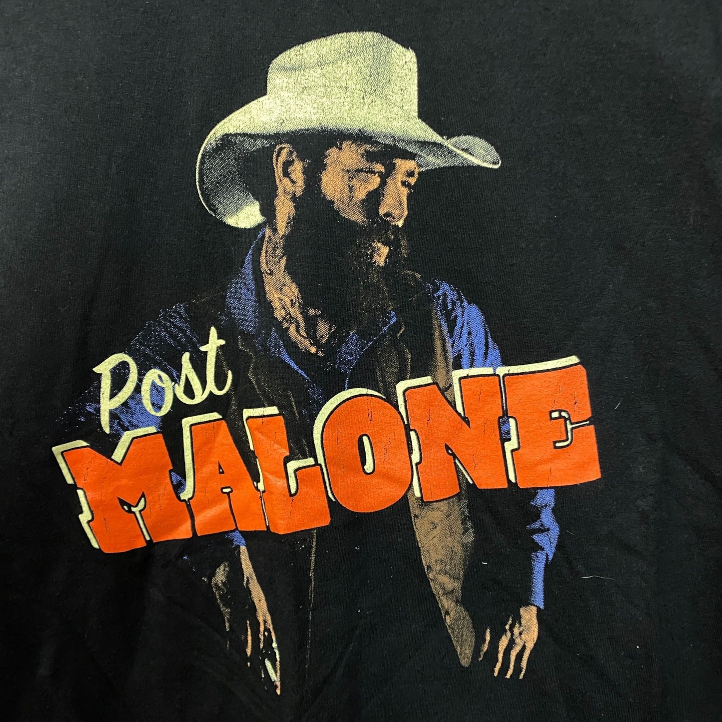 Post Malone Cowboy F-1 Trillion Album Country T-Shirt 3XL