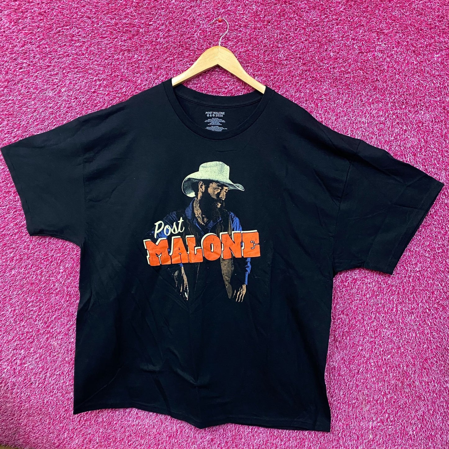Post Malone Cowboy F-1 Trillion Album Country T-Shirt 3XL