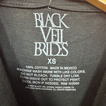Black Veil Brides Metal Rock Tshirt extra small