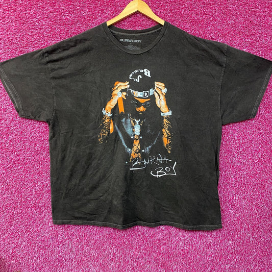Burna Boy I Told Them Tour Graphic Design T-Shirt 3XL