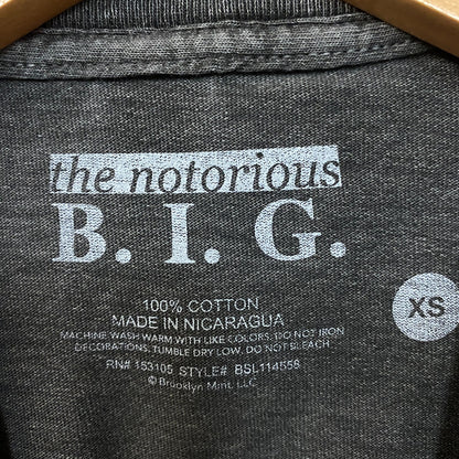 The Notorious B.I.G. Biggie Smalls Life After Death Tour Sleeveless Crop Tee XS