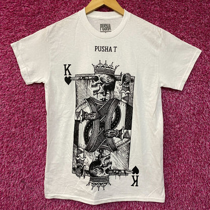 Pusha T Dead King of Hearts Hip-Hop T-Shirt Small