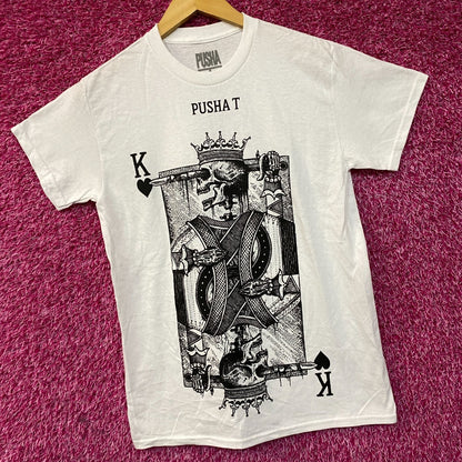 Pusha T Dead King of Hearts Hip-Hop T-Shirt Small