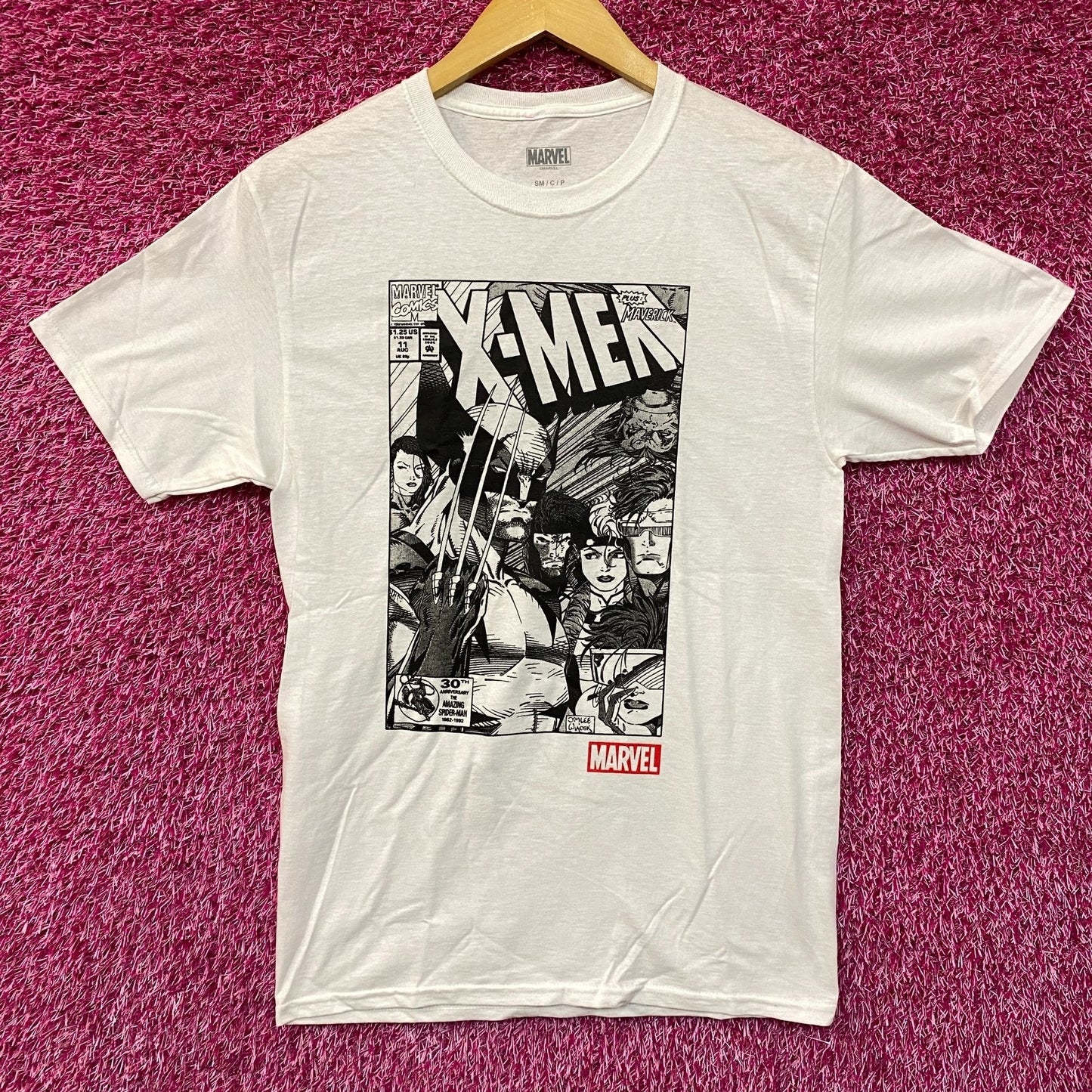 Marvel Comics X-Men Wolverine Comic Book Cover T-Shirt SM