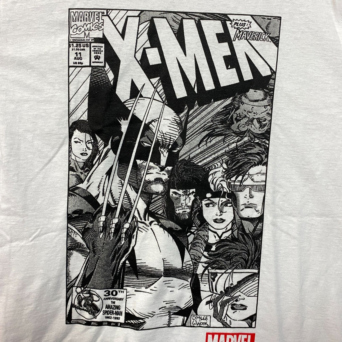 Marvel Comics X-Men Wolverine Comic Book Cover T-Shirt SM
