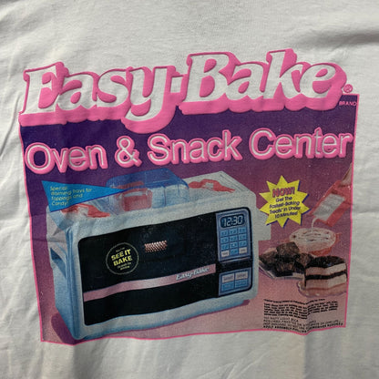 Easy-Bake Oven & Snack Center Box Retro Graphic T-Shirt Large