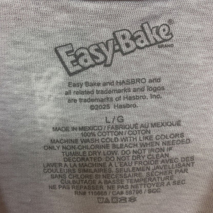 Easy-Bake Oven & Snack Center Box Retro Graphic T-Shirt Large