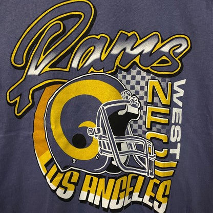 Junk Food Clothing Los Angeles Rams West Vintage Tee Small