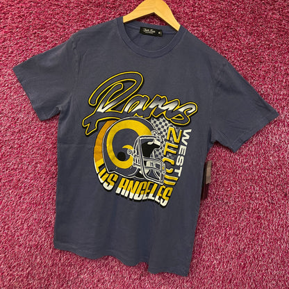 Junk Food Clothing Los Angeles Rams West Vintage Tee Small