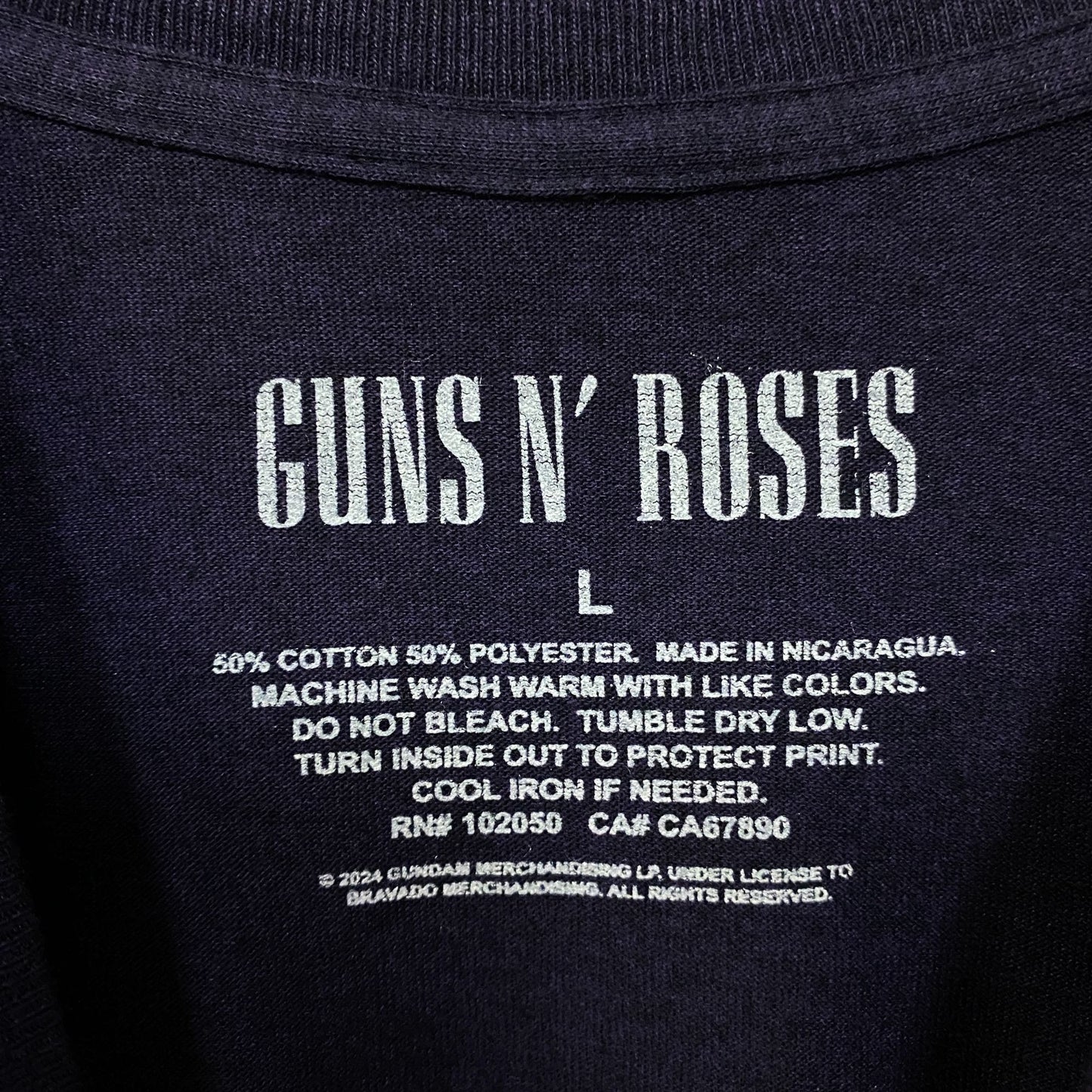 Guns N Roses Grim Reaper T-Shirt Large