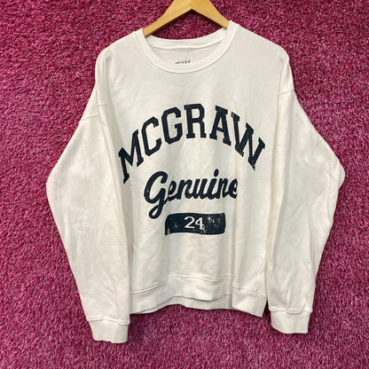 Tim McGraw Genuine 24' Crewneck size Large