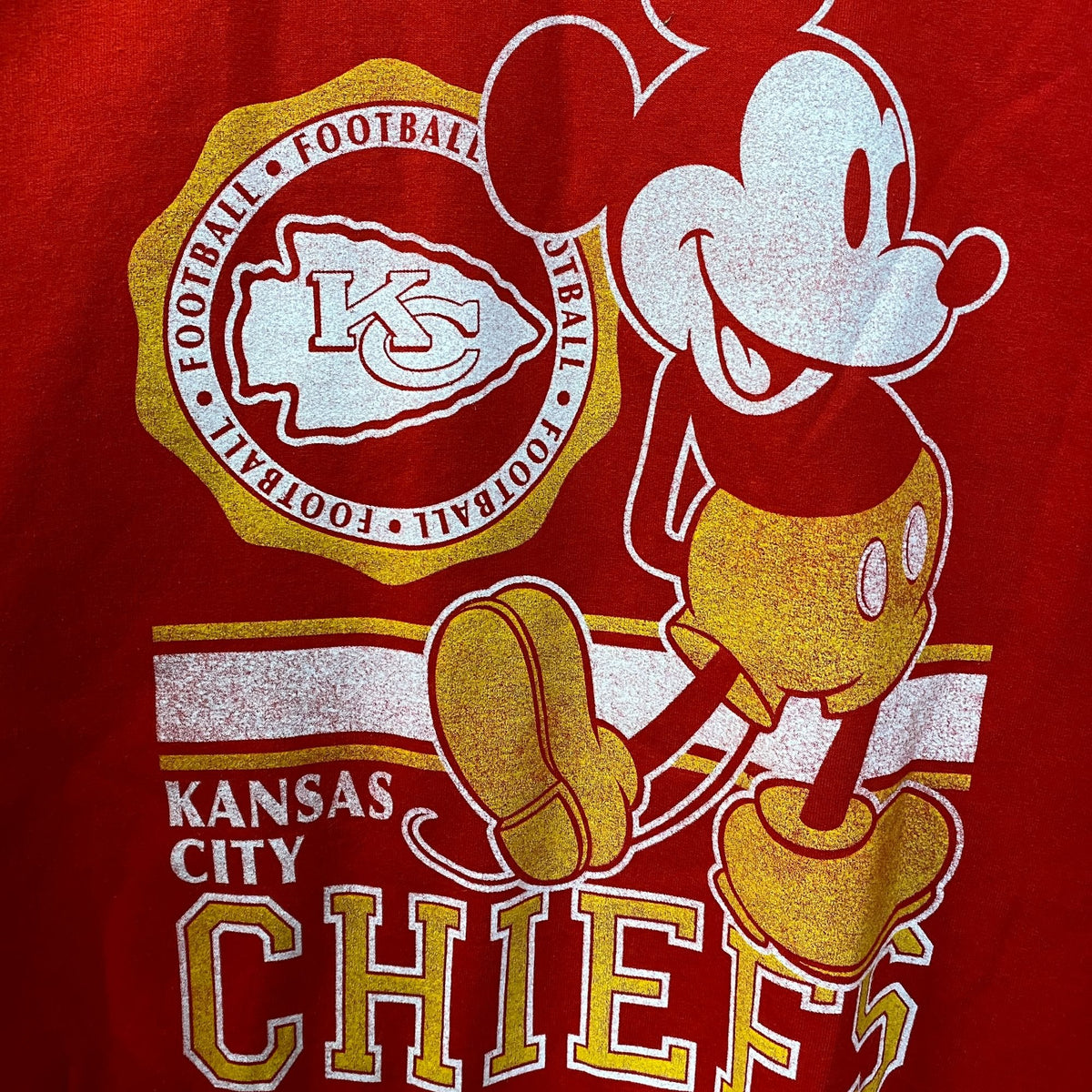 Junk Food X Disney Kansas City Chiefs Crewneck sweater 2XL