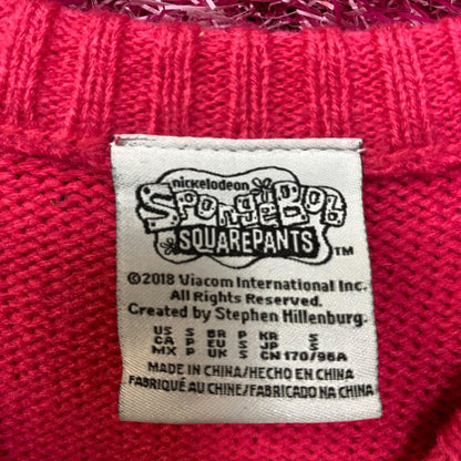 Spongebob Squarepants knit Crewneck size small
