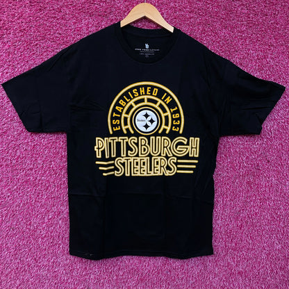 Junk Food NFL Pittsburgh Steelers Team Logo Graphic T-Shirt Large