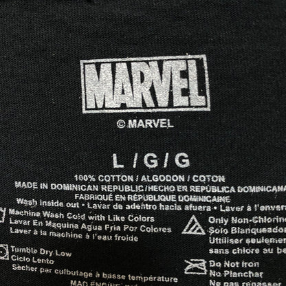 The Avengers Superhero Close-Up Tiles Marvel Comics Tee L