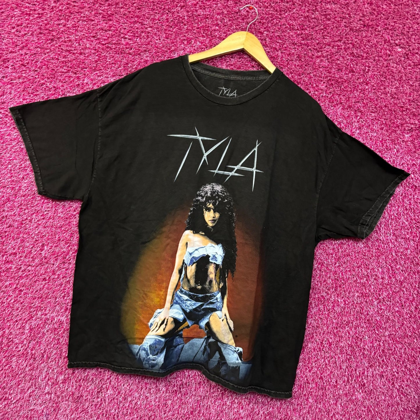 Tyla water Music Graphic Design T-Shirt XXL