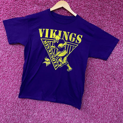 NFL Minnesota Vikings Vintage Style Graphic T-Shirt XL