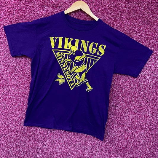 NFL Minnesota Vikings Vintage Style Graphic T-Shirt XL